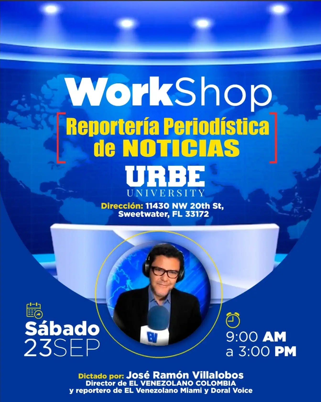 Workshop: Reportería Periodística de Noticias